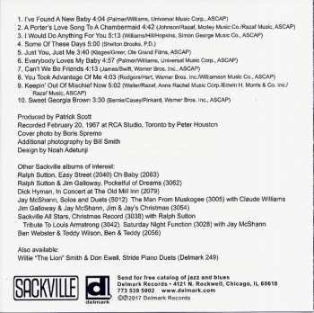 CD Willie "The Lion" Smith: Grand Piano Duets