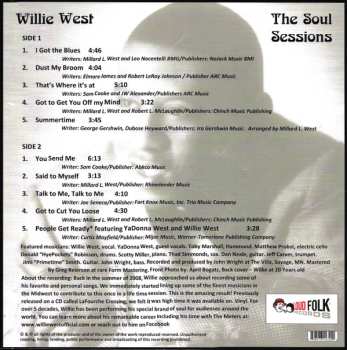 LP Willie West: The Soul Sessions