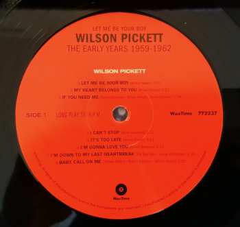 LP Wilson Pickett: Let Me Be Your Boy - The Early Years, 1959-1962 LTD