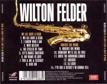 CD Wilton Felder: We All Have A Star / Inherit The Wind