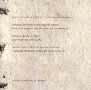 CD Wim Mertens: Receptacle