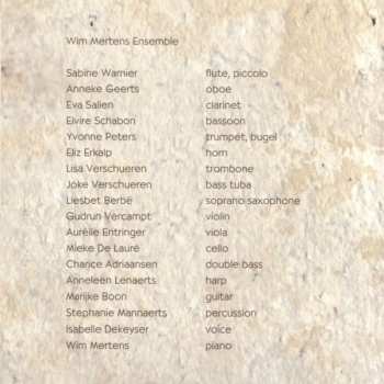 CD Wim Mertens: Receptacle