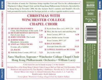 CD Hong Kong Philharmonic Orchestra: Christmas With Winchester College Chapel Choir