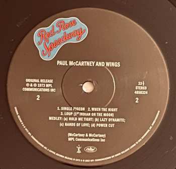 LP Wings: Red Rose Speedway