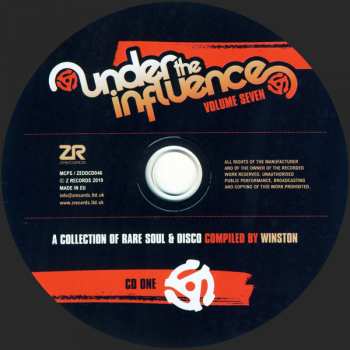2CD Winston: Under The Influence Volume Seven (A Collection Of Rare Soul & Disco)