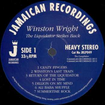 LP Winston Wright: The Liquidator Strikes Back