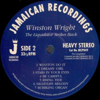 LP Winston Wright: The Liquidator Strikes Back