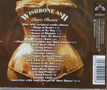 2CD Wishbone Ash: Bare Bones DLX