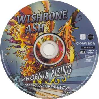 DVD Wishbone Ash: Phoenix Rising - Classic Ash: Then & Now