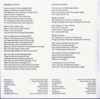 CD Wishbone Ash: Strange Affair