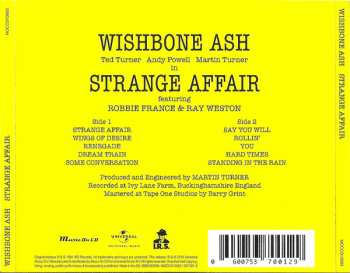 CD Wishbone Ash: Strange Affair