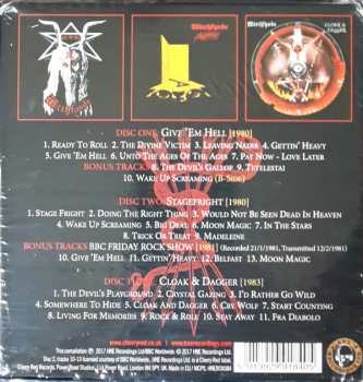 3CD/Dobozkészlet Witchfynde: Divine Victims - The Witchfynde Albums 1980-1983