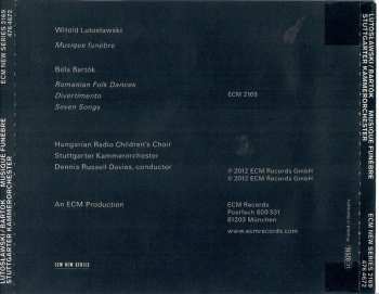CD Béla Bartók: Musique Funèbre