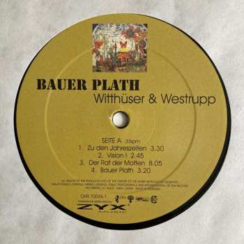LP Witthüser & Westrupp: Bauer Plath