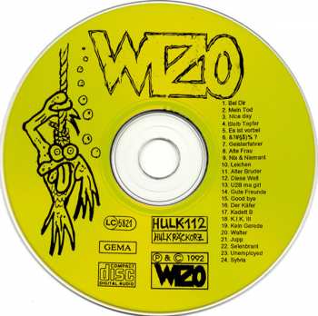 CD WIZO: Bleib Tapfer / Für'n Arsch