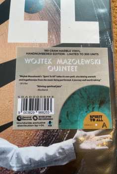 LP Wojtek Mazolewski Quintet: Spirit To All CLR | LTD | NUM