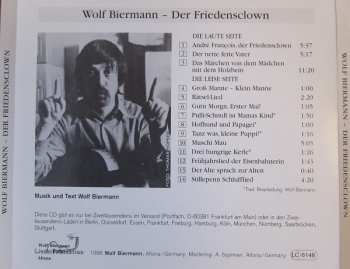 CD Wolf Biermann: Der Friedensclown - Lieder Für Menschenkinder