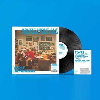 LP Wolf Biermann: Warte Nicht Auf Beßre Zeiten (limited Edition) (recycled Vinyl)
