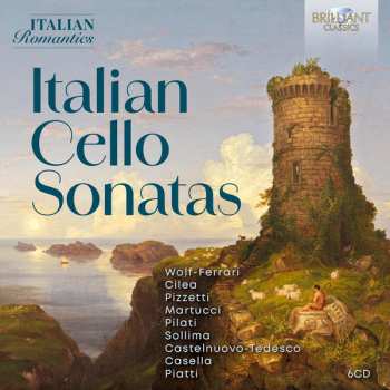 Album Francesco Cilea: Italian Romantics - Italian Cello Sonatas