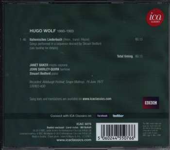 CD Hugo Wolf: Italienisches Liederbuch