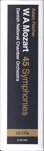 12CD/Dobozkészlet Wolfgang Amadeus Mozart: 45 Symphonies