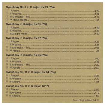 12CD/Dobozkészlet Wolfgang Amadeus Mozart: 45 Symphonies