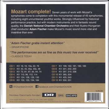12CD/Dobozkészlet Wolfgang Amadeus Mozart: 45 Symphonies