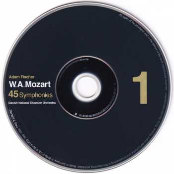 12CD/Dobozkészlet Wolfgang Amadeus Mozart: 45 Symphonies