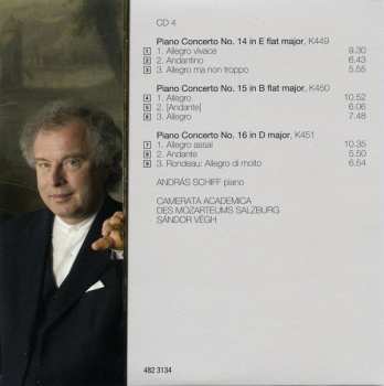 21CD/Dobozkészlet Wolfgang Amadeus Mozart: András Schiff Plays Wolfgang Amadeus Mozart