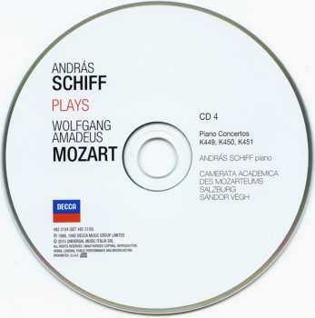 21CD/Dobozkészlet Wolfgang Amadeus Mozart: András Schiff Plays Wolfgang Amadeus Mozart