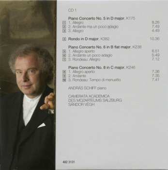 21CD/Dobozkészlet Wolfgang Amadeus Mozart: András Schiff Plays Wolfgang Amadeus Mozart