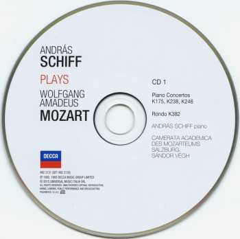 21CD/Dobozkészlet Wolfgang Amadeus Mozart: András Schiff Plays Wolfgang Amadeus Mozart