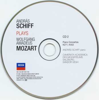 21CD/Dobozkészlet Wolfgang Amadeus Mozart: András Schiff Plays Wolfgang Amadeus Mozart