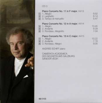 21CD/Dobozkészlet Wolfgang Amadeus Mozart: András Schiff Plays Wolfgang Amadeus Mozart