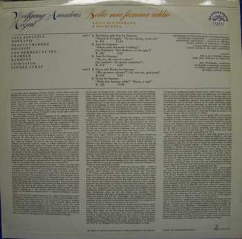 LP Wolfgang Amadeus Mozart: Bella Mia Fiamma Addio