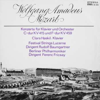 Album Berliner Philharmoniker: Konzerte Für Klavier Und Orchester C-dur KV 415 Und F-dur KV 459