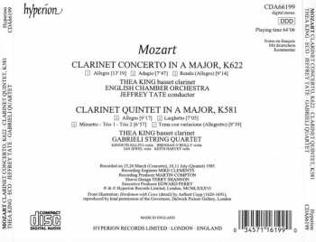 CD Wolfgang Amadeus Mozart: Clarinet Concerto, K622 - Clarinet Quintet, K581
