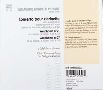 CD Wolfgang Amadeus Mozart: Concerto Pour Clarinette DIGI