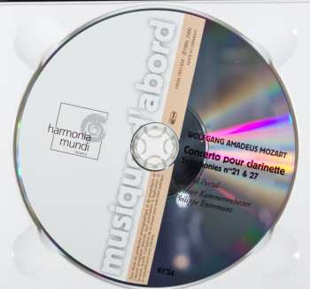 CD Wolfgang Amadeus Mozart: Concerto Pour Clarinette DIGI