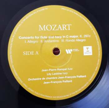 LP Wolfgang Amadeus Mozart: Concerto Pour Flute & Harpe En Do Majeur, K. 297c, Concerto Pour Clarinette En La Majeur, K. 622