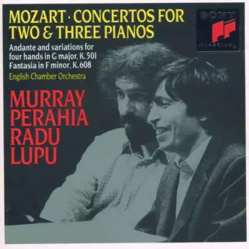 Wolfgang Amadeus Mozart: Concertos For Two & Three Pianos - Andante And Variations For Four Hands In C Major, K. 501 - Fantasia In F Minor, K. 608