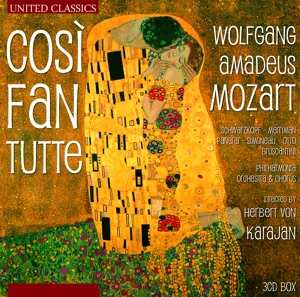 3CD/Dobozkészlet Wolfgang Amadeus Mozart: Così fan Tutte