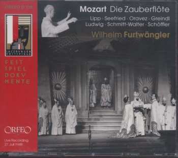 3CD/Dobozkészlet Wolfgang Amadeus Mozart: Die Zauberflöte