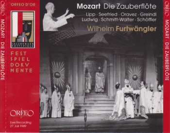 3CD/Dobozkészlet Wolfgang Amadeus Mozart: Die Zauberflöte