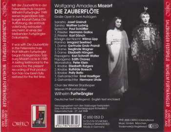 3CD/Dobozkészlet Wolfgang Amadeus Mozart: Die Zauberflöte