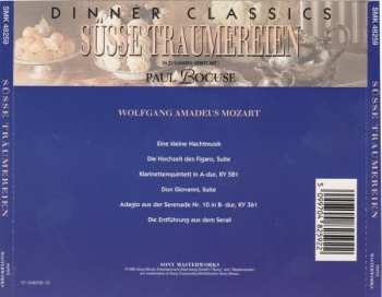 CD Wolfgang Amadeus Mozart: Dinner Classics: Süsse Träumereien