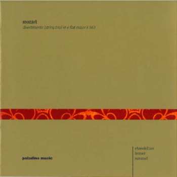Album Wolfgang Amadeus Mozart: Divertimento (String Trio) In E Flat Major, K563   