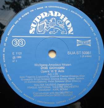 4LP/Dobozkészlet Wolfgang Amadeus Mozart: Don Giovanni, Opera In 2 Acts