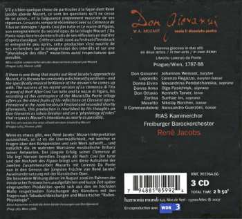 3CD/Dobozkészlet Wolfgang Amadeus Mozart: Don Giovanni