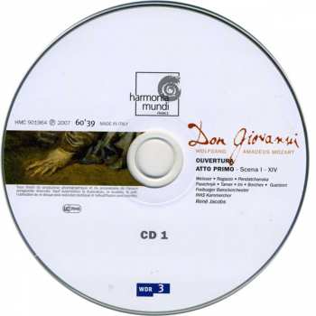 3CD/Dobozkészlet Wolfgang Amadeus Mozart: Don Giovanni